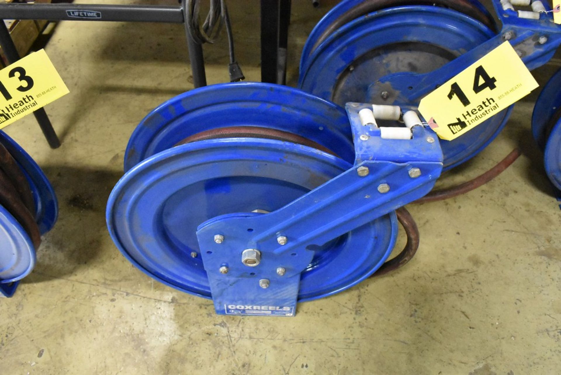 COXREELS MODEL P-L-P-425 RETRACTABLE HOSE REEL