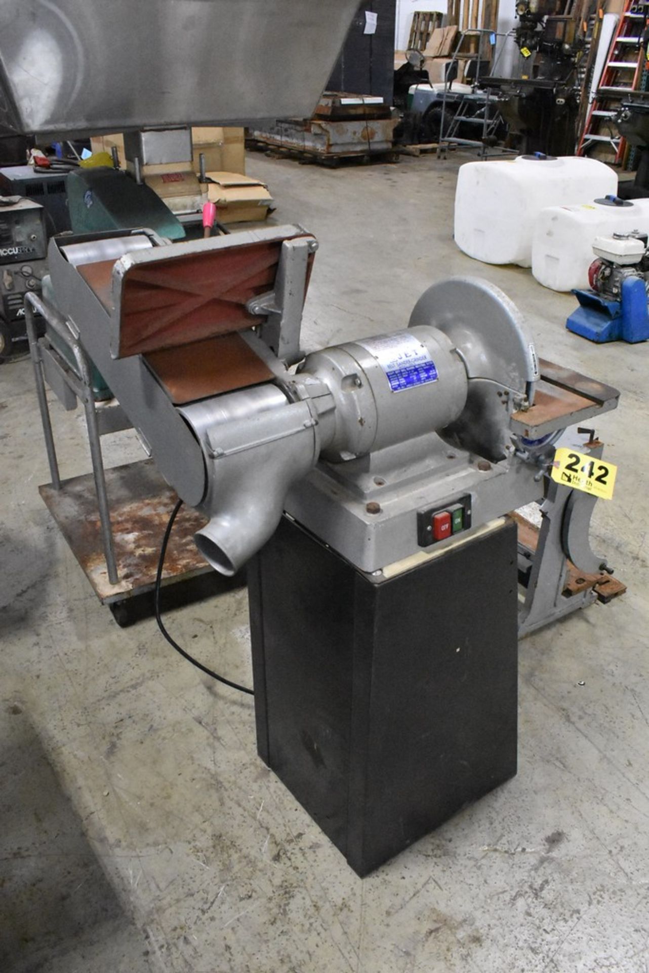 JET MODEL JSG-6 COMBINATION 6" BELT AND 12" DISC SANDER - Image 2 of 5