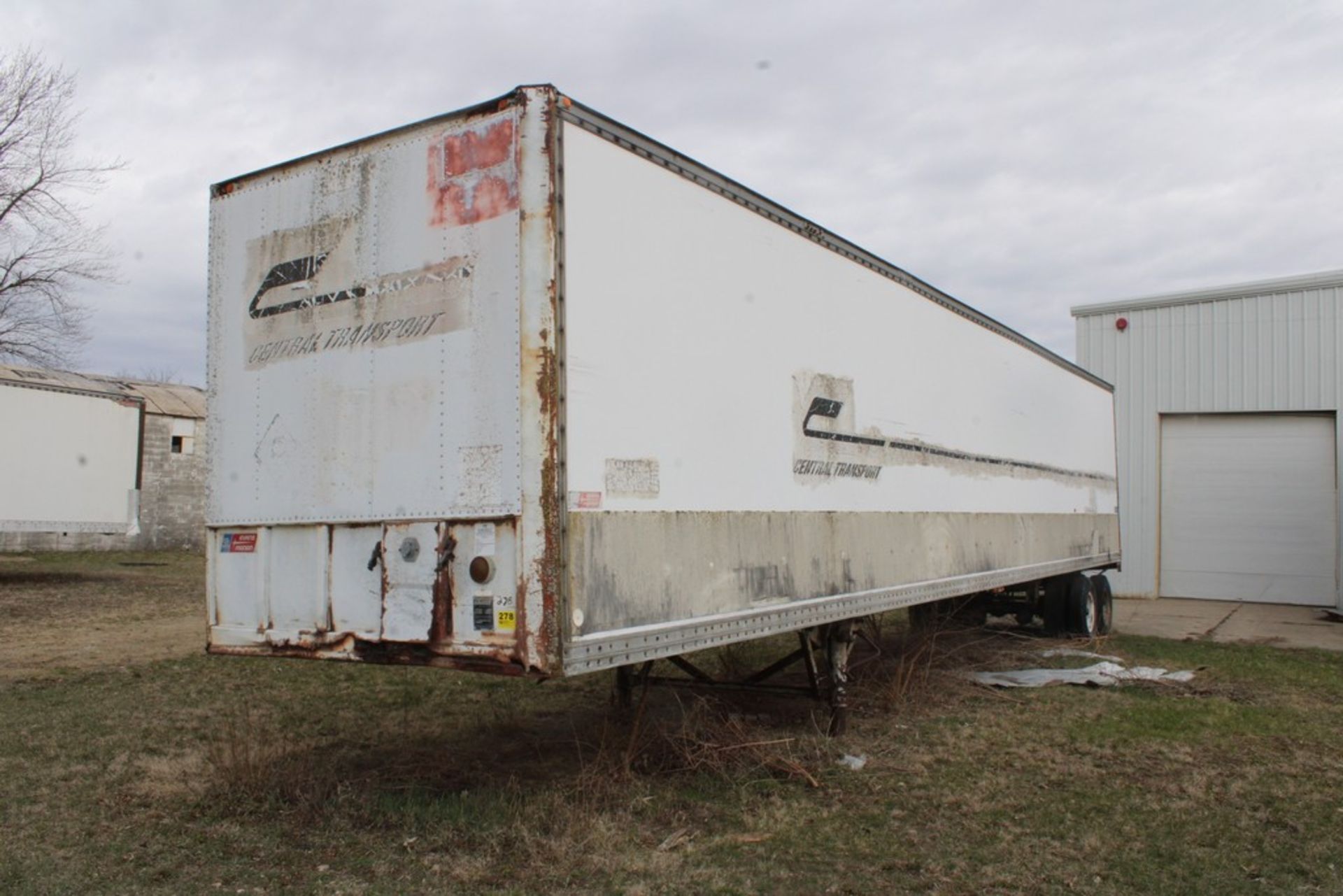 MONON APPROX. 45’ MODEL FA80W ENCLOSED DRY VAN TRAILERS, VIN: 1NNVF4827EN080934 (NEW 1984)