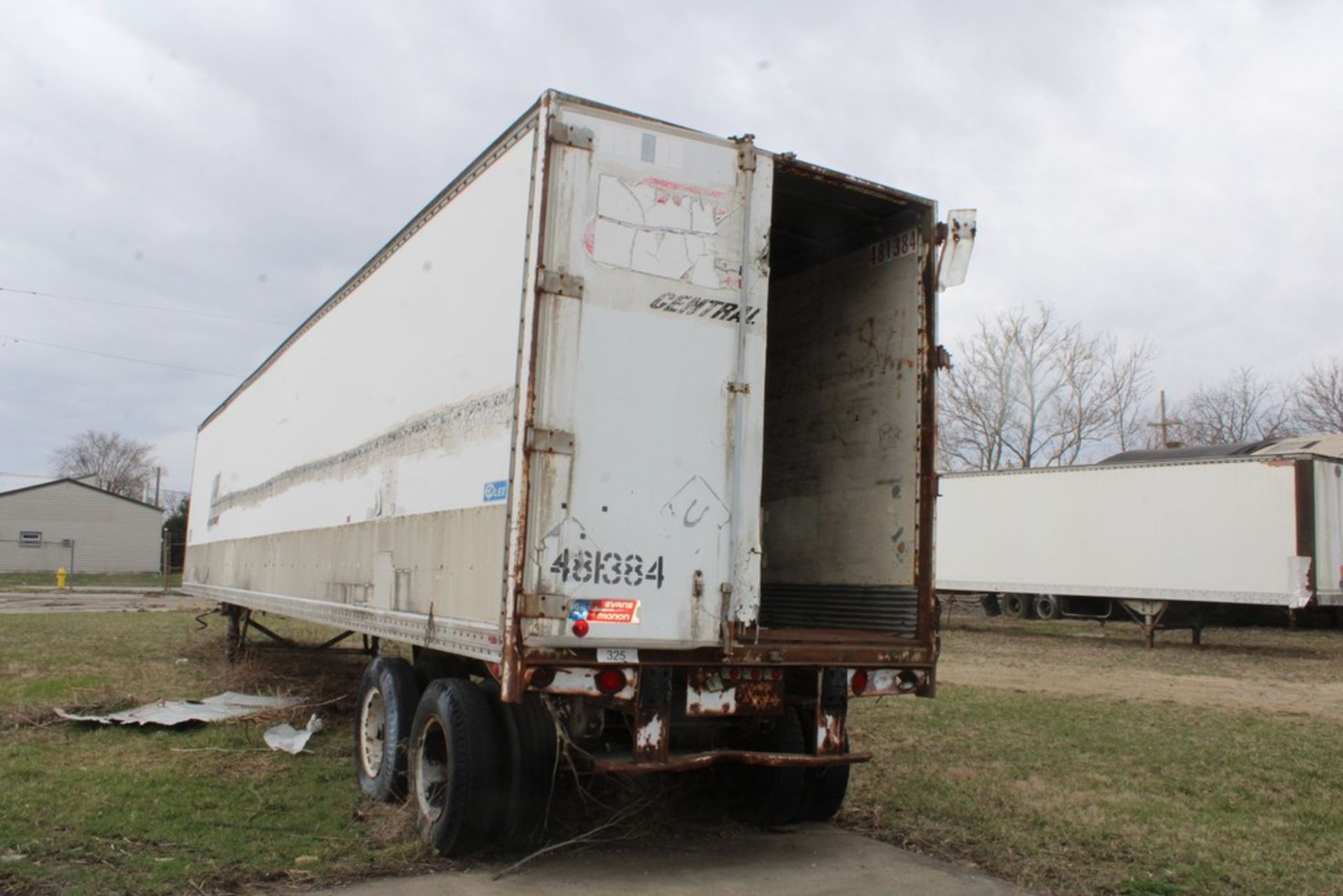 MONON APPROX. 45’ MODEL FA80W ENCLOSED DRY VAN TRAILERS, VIN: 1NNVF4827EN080934 (NEW 1984) - Image 7 of 8