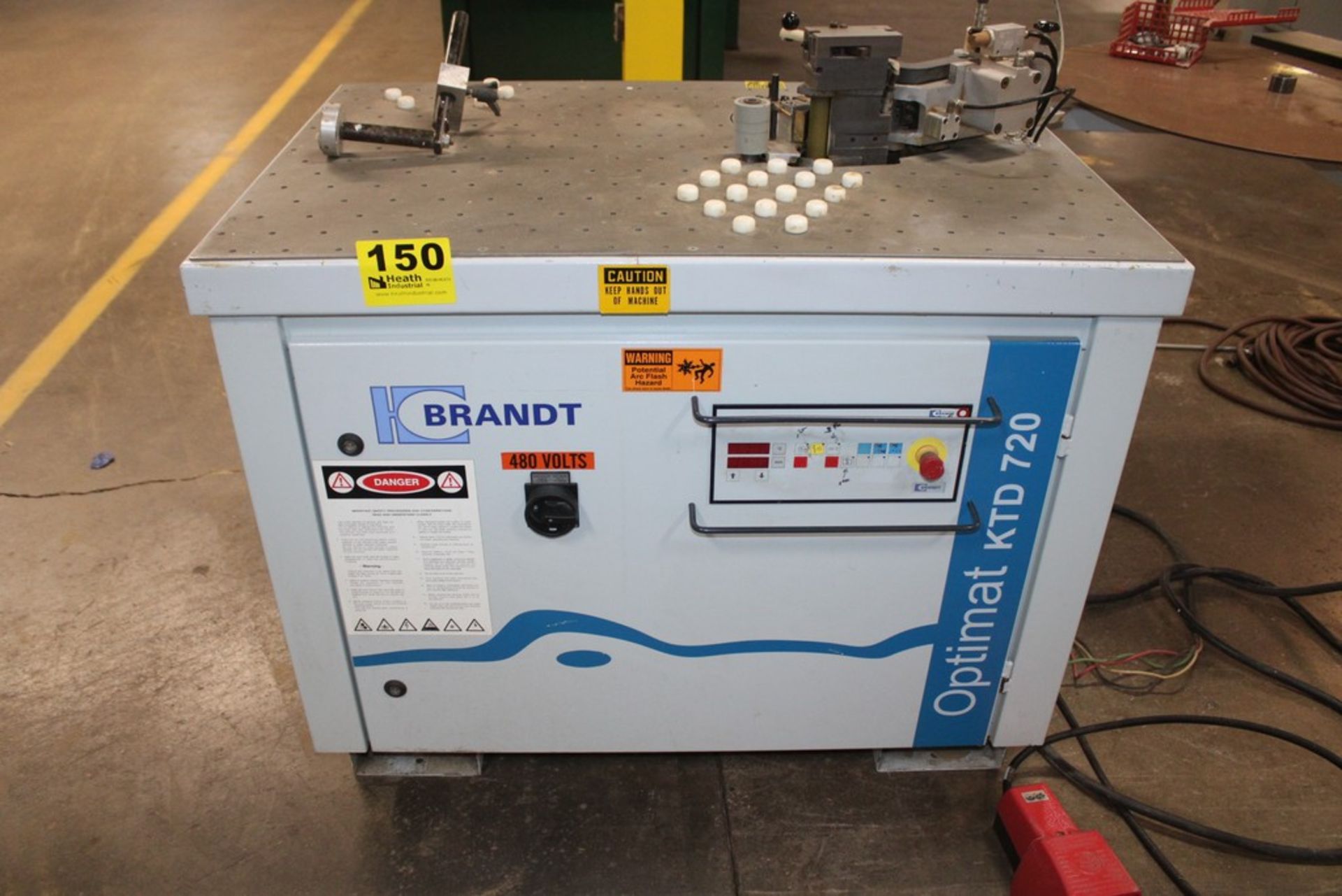 BRANDT MODEL OPTIMAT KTD-720 EDGE BANDING MACHINE, S/N 0-260-02-9802 (NEW 2005) - Image 3 of 7