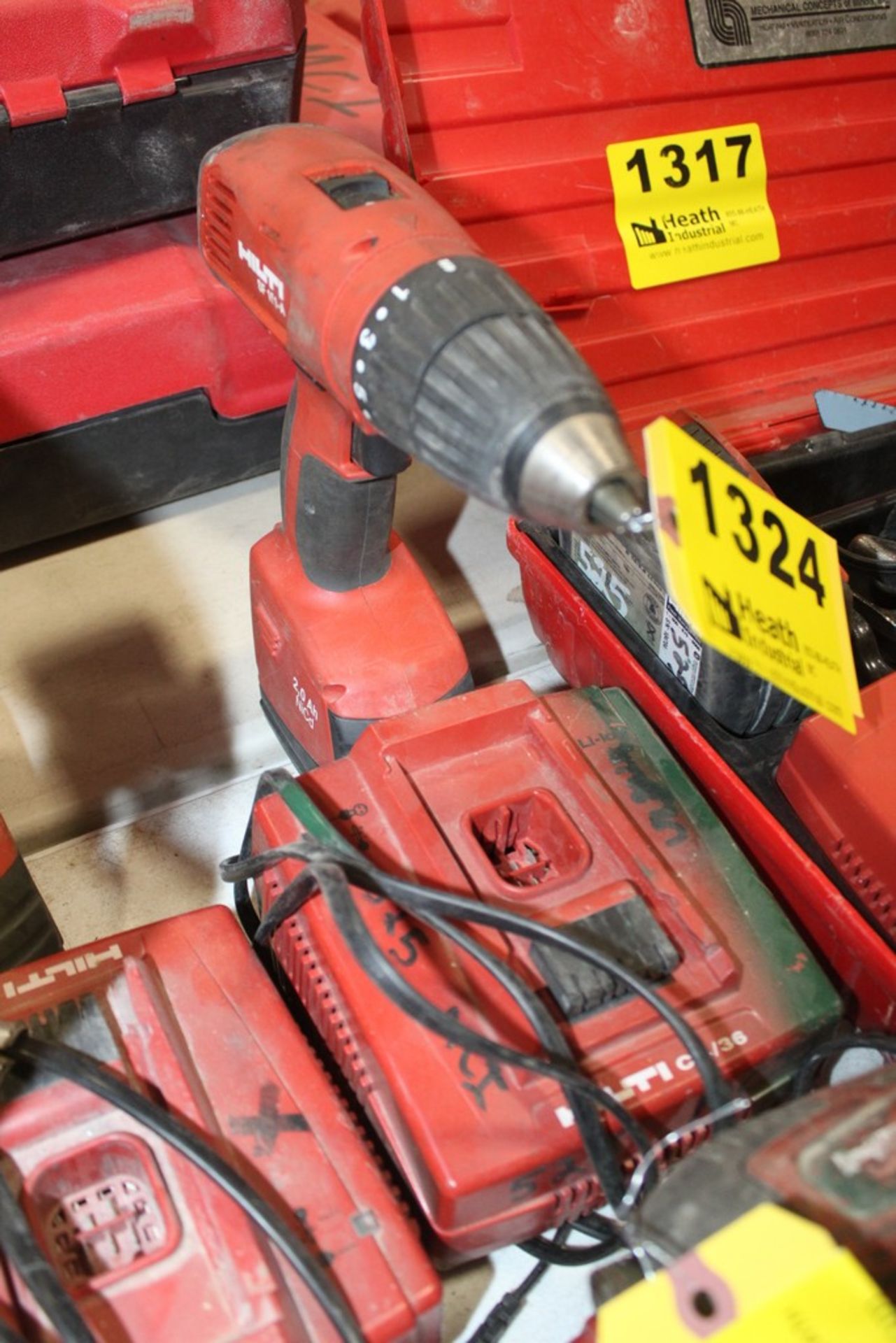 HILTI MODEL SF-151-A CORDLESS DRILL WITH BATTERY AND CHARGER