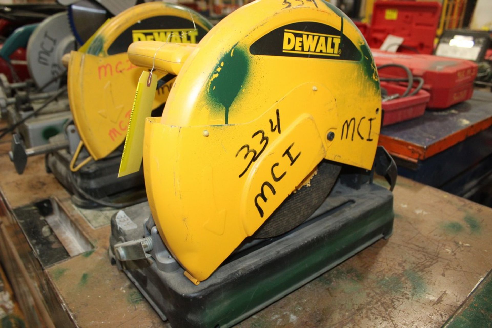 DEWALT MODEL D28700 14" ABRASIVE CUT-OFF SAW - Image 2 of 2