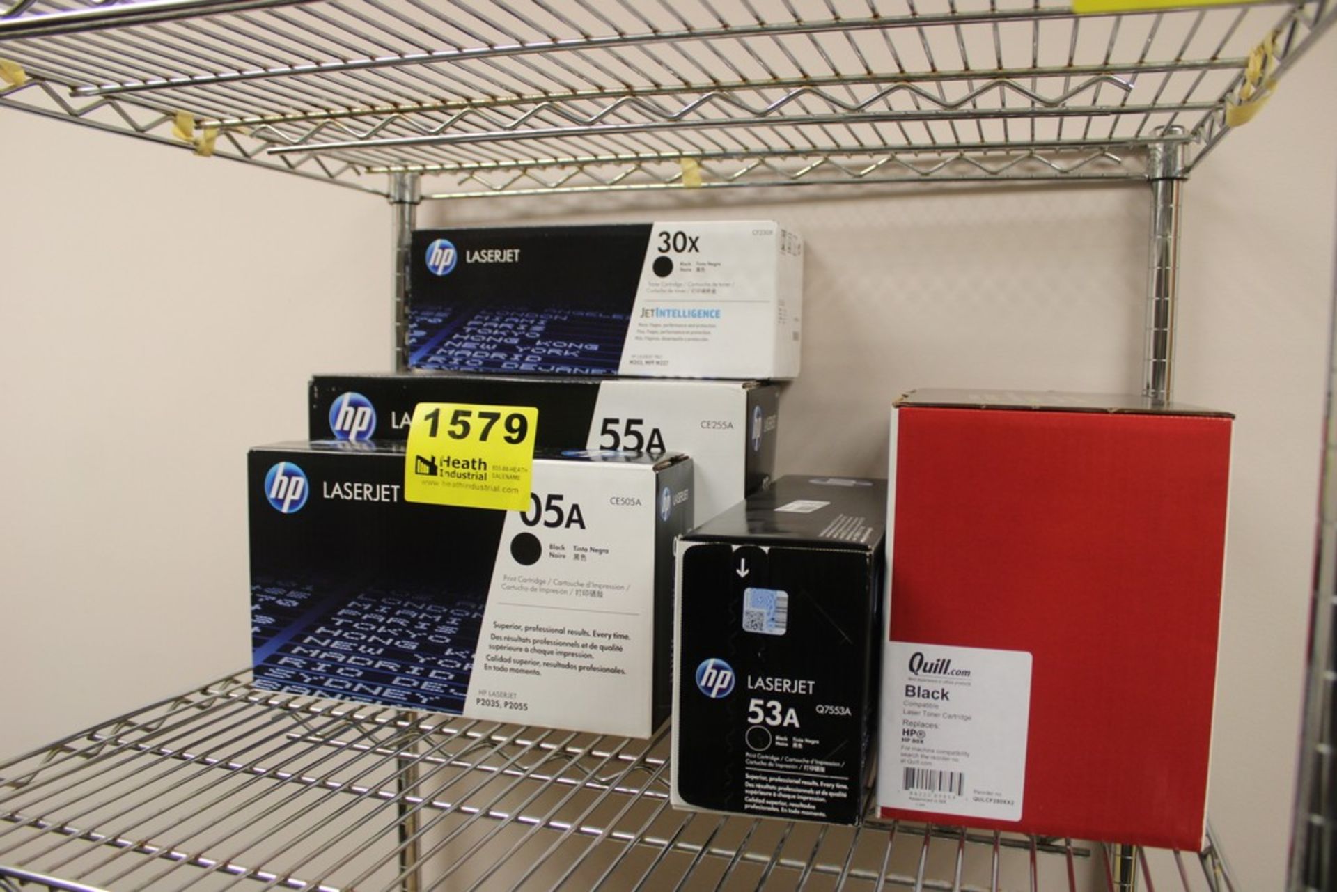 ASSORTED HP LASERJET TONER CARTRIDGES