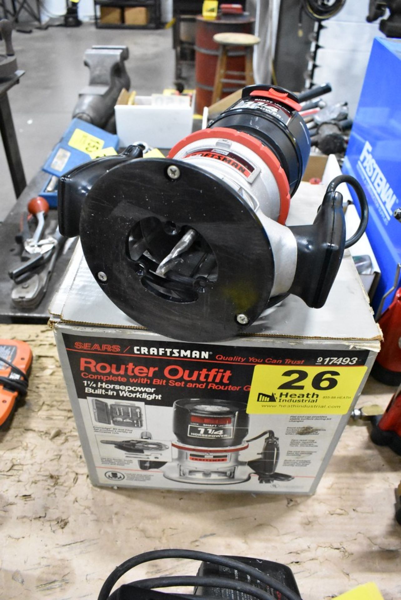 SEARS CRAFTSMAN 1-1/4 HP ROUTER