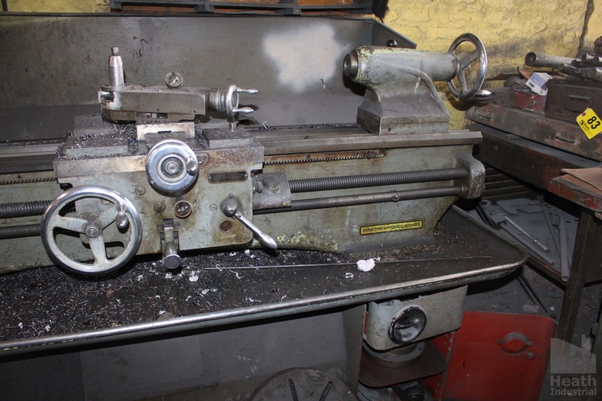 CLAUSING COLCHESTER 15” x 48” TOOLROOM LATHE, S/N F-4750352, 1500 RPM SPINDLE, 3-JAW & 4-JAW CHUCKS, - Image 3 of 9