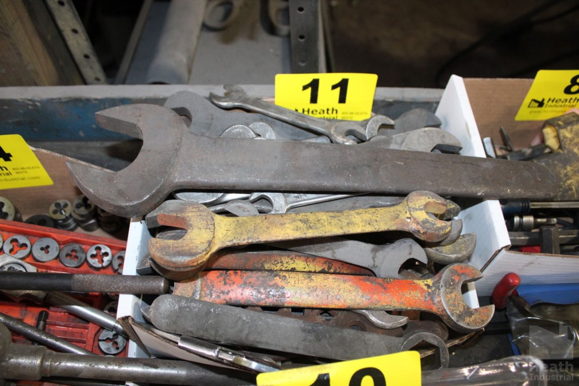 LARGE QTY OF MACHINE WRENCHES