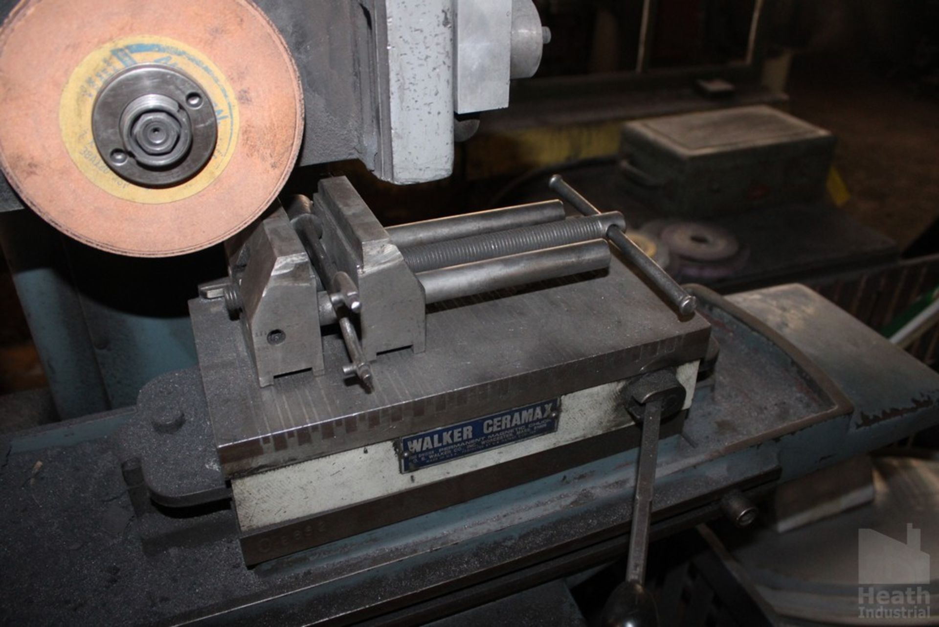 HARIG 6” x 12” MODEL SUPER 612 SURFACE GRINDER, S/N 5171, WITH PERMANENT MAGNETIC CHUCK - Image 4 of 5
