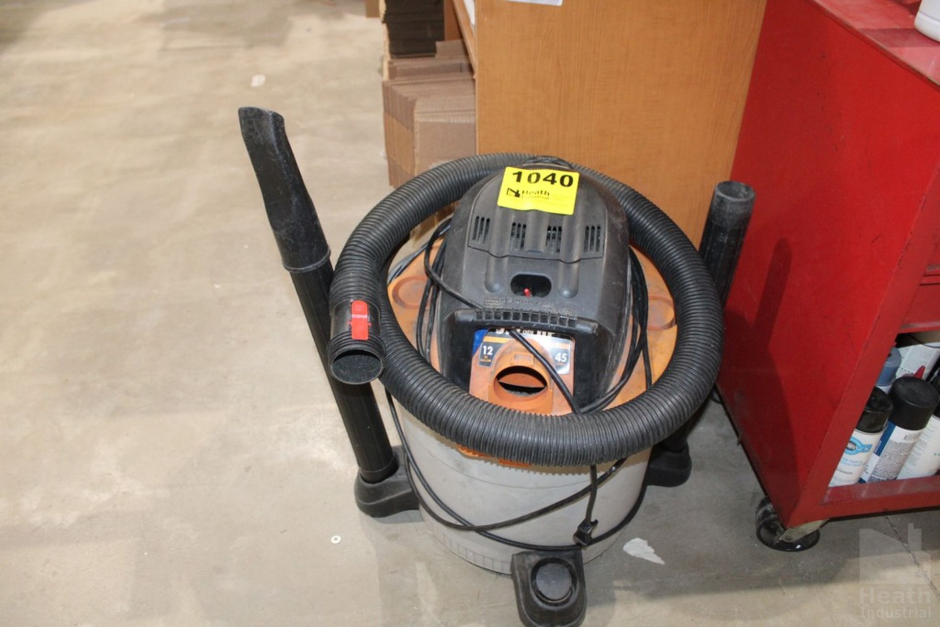 RIDGID 5.0 HP, 12 GALLON, SHOP VACUUM