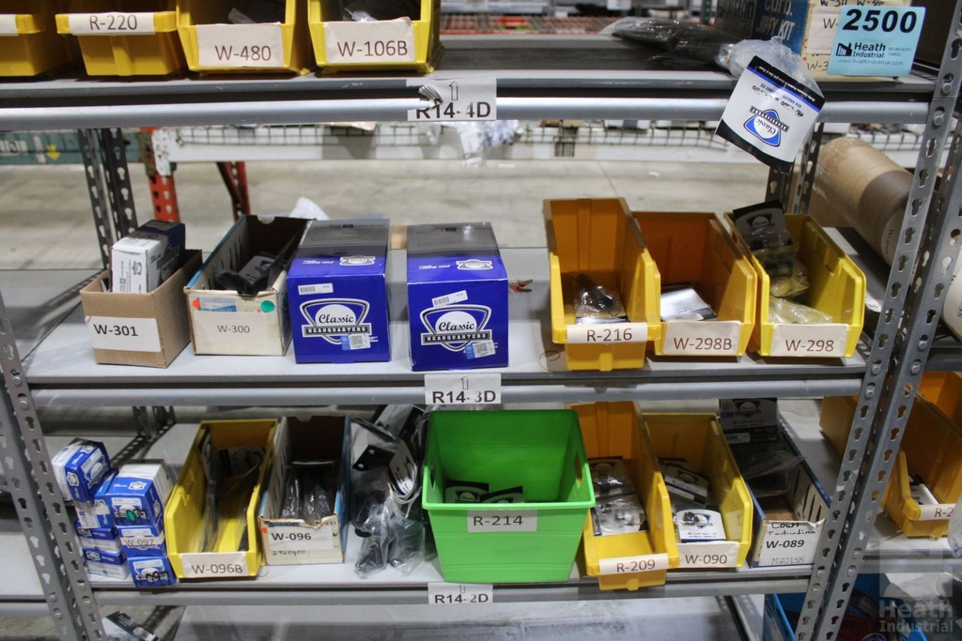 PARTS ON SHELVES, INCLUDING 1968 RS HEADLIGHT HOUSING, 1968-1969 RS HEADLIGHT, 1967-1968 302/SS* - Image 3 of 4