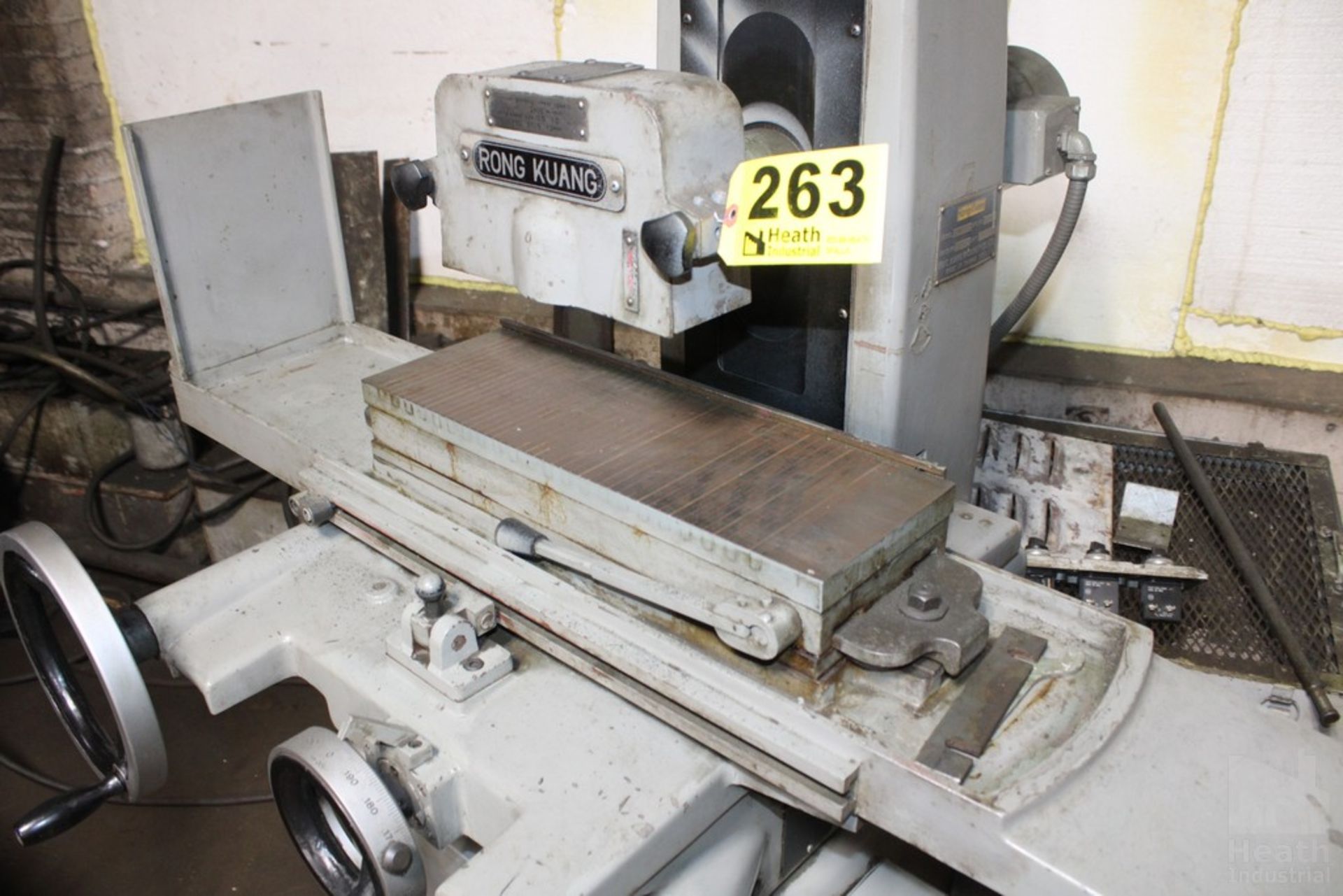 RONG KUANG 6"x18" MODEL RS-618 SURFACE GRINDER, S/N 61545, WITH PERMANENT MAGNETIC CHUCK - Image 6 of 6