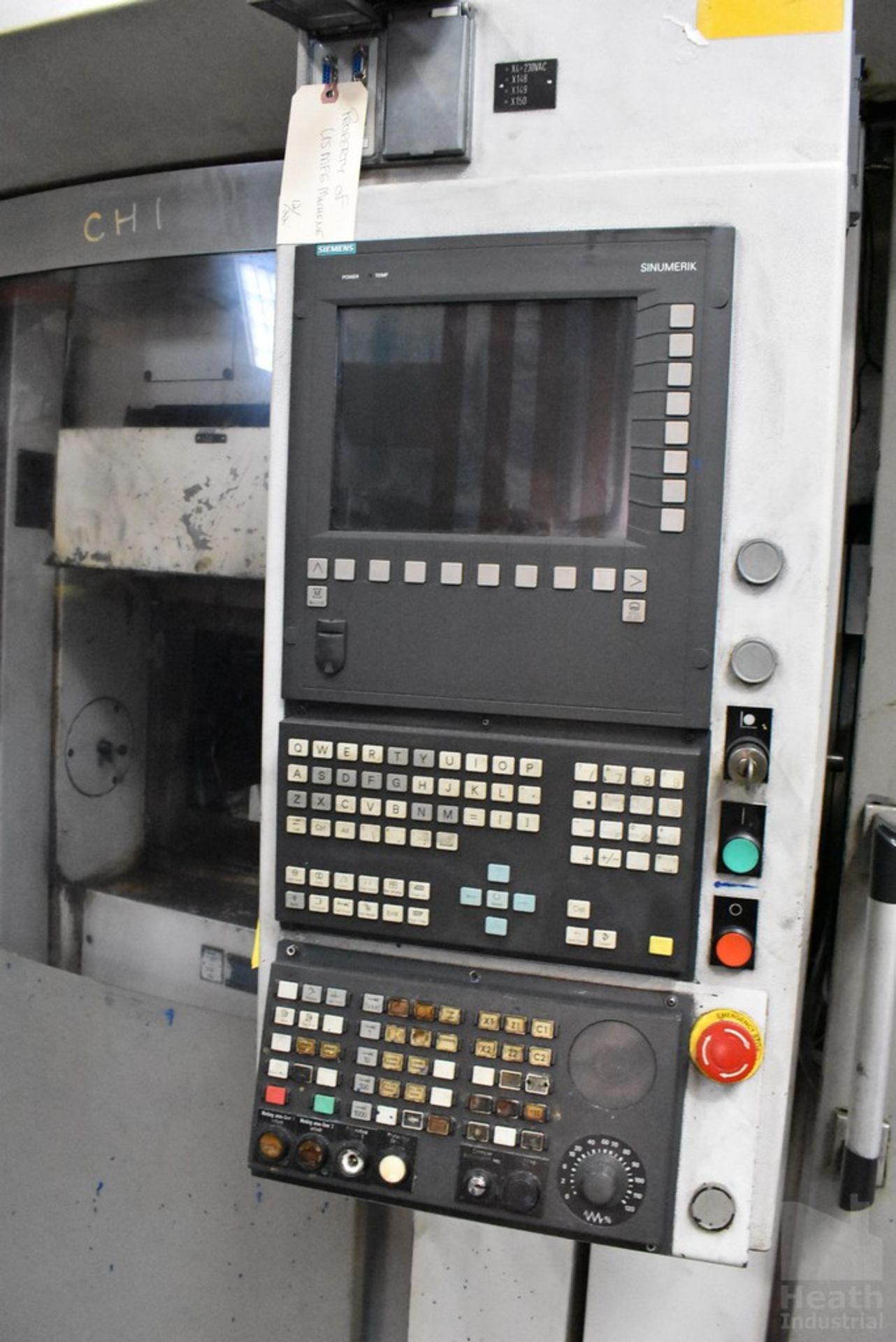 EMAG MODEL VSC400 DUO CNC TWIN SPINDLE VERTICAL PICK-UP TURNING MACHINE, S/N M736-72444 (NEW - Image 6 of 11