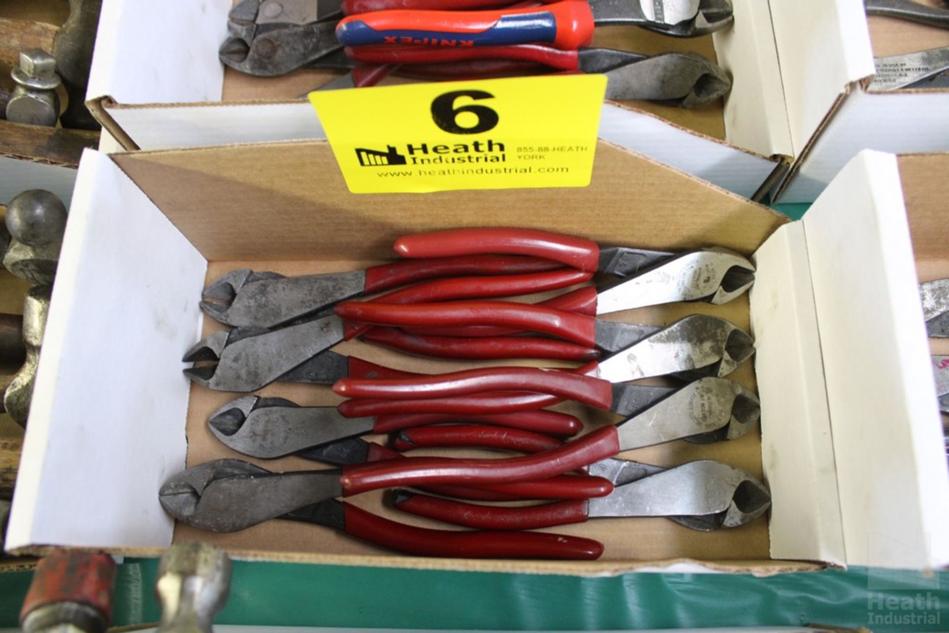 (8) ASSORTED SIDE CUTTERS