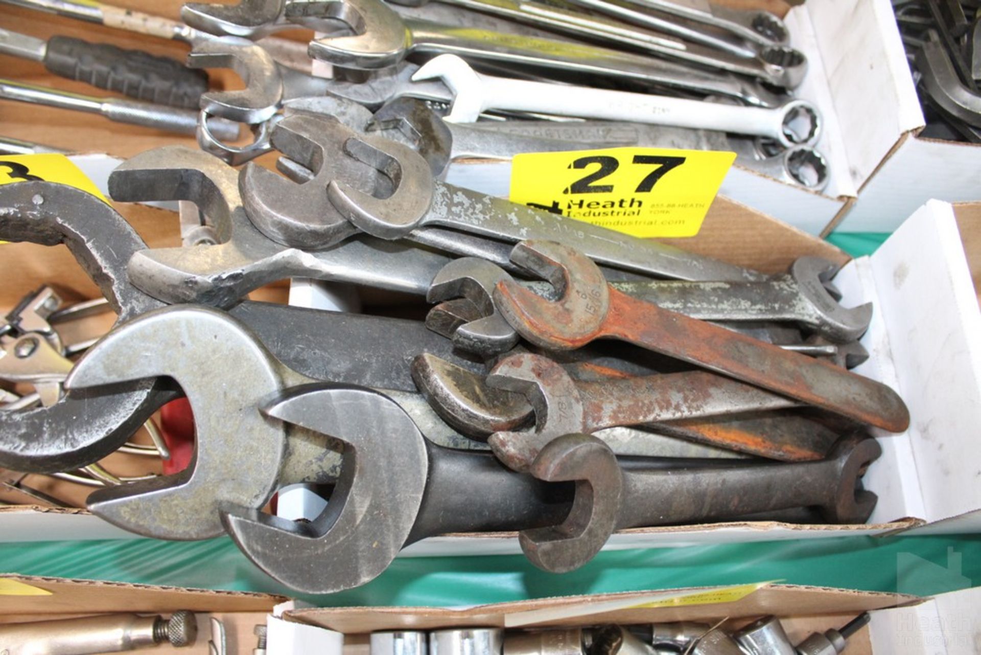 ASSORTED MACHINE WRENCHES