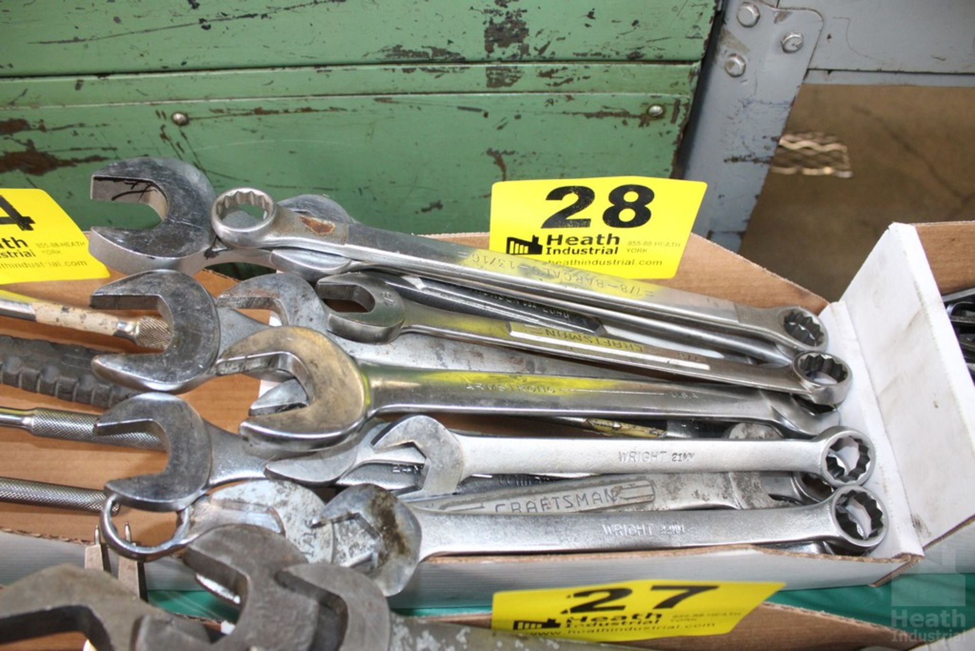 ASSORTED COMBINATION WRENCHES