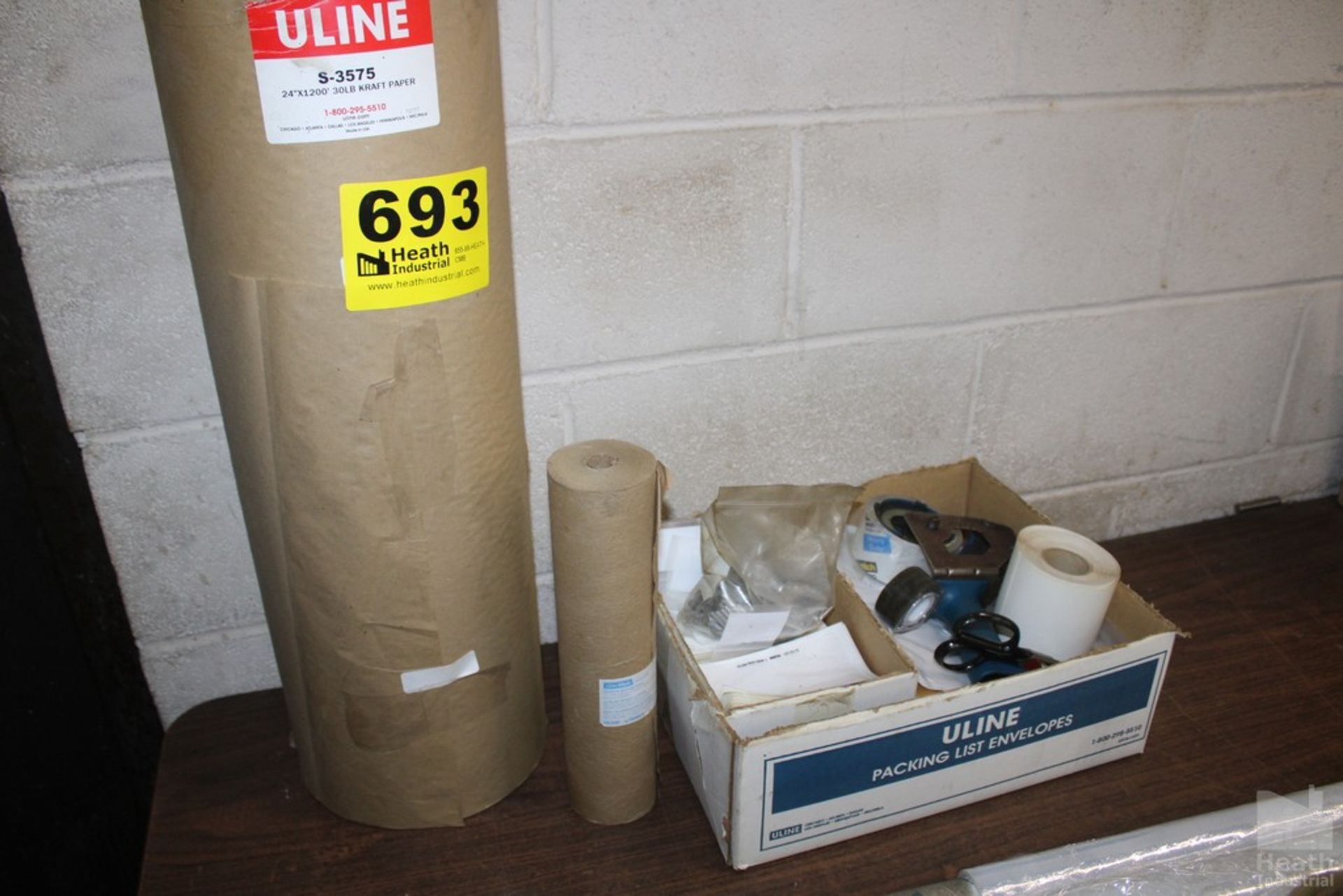 ULINE S3575 KRAFT PAPER AND PACKING SUPPLIES