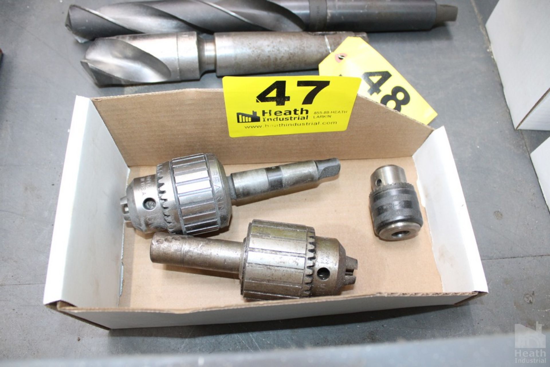 (3) DRILL CHUCKS JACOBS 36B, 16N, NA