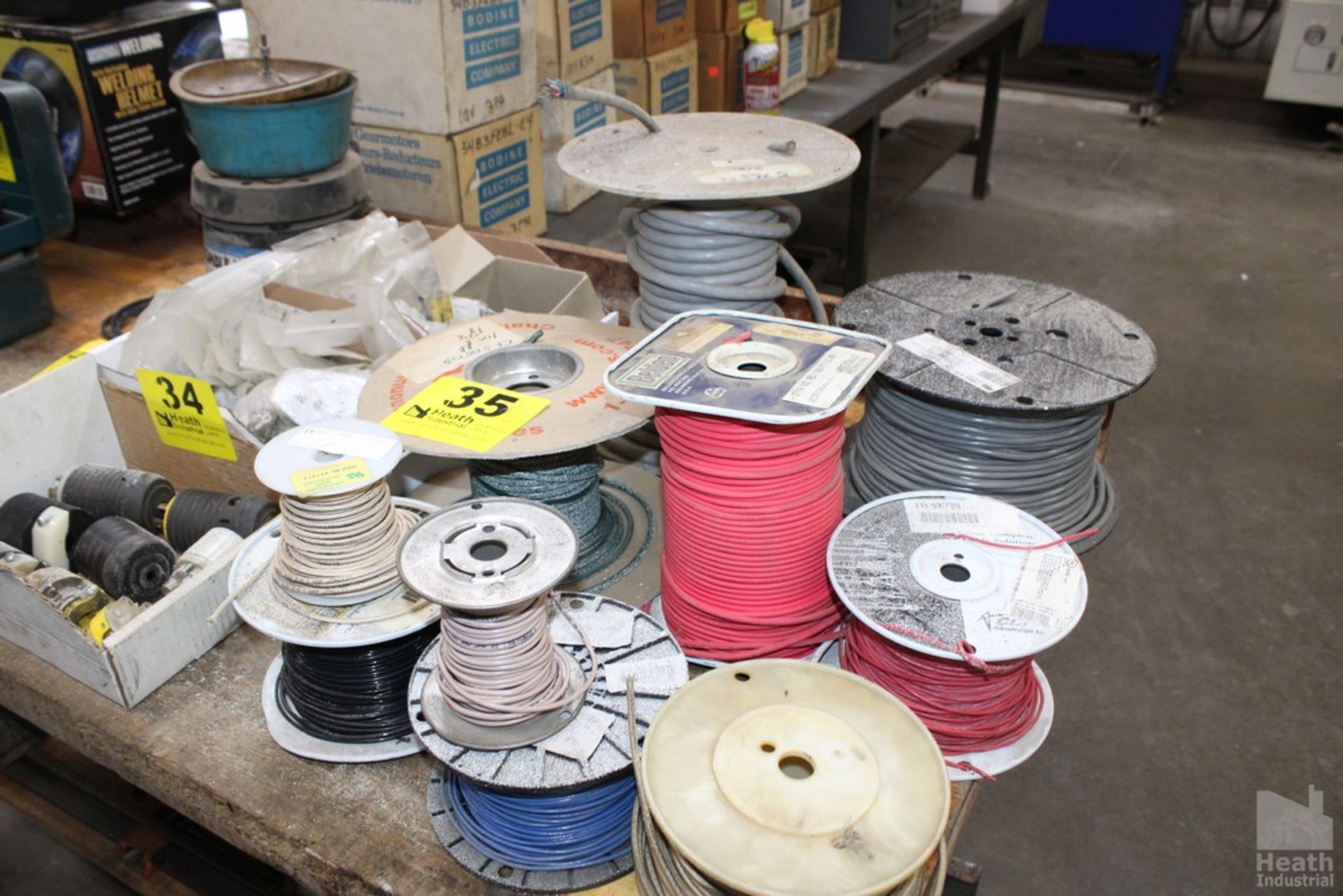 (10) ROLLS OF ELECTRICAL WIRE