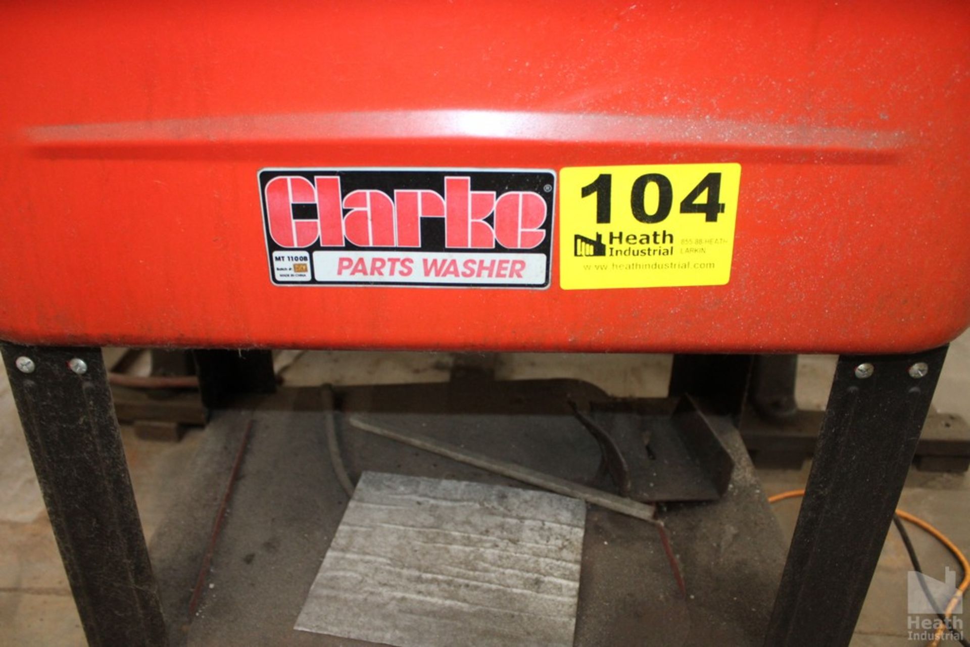 CLARKE PARTS WASHER MT1100B - Image 2 of 4