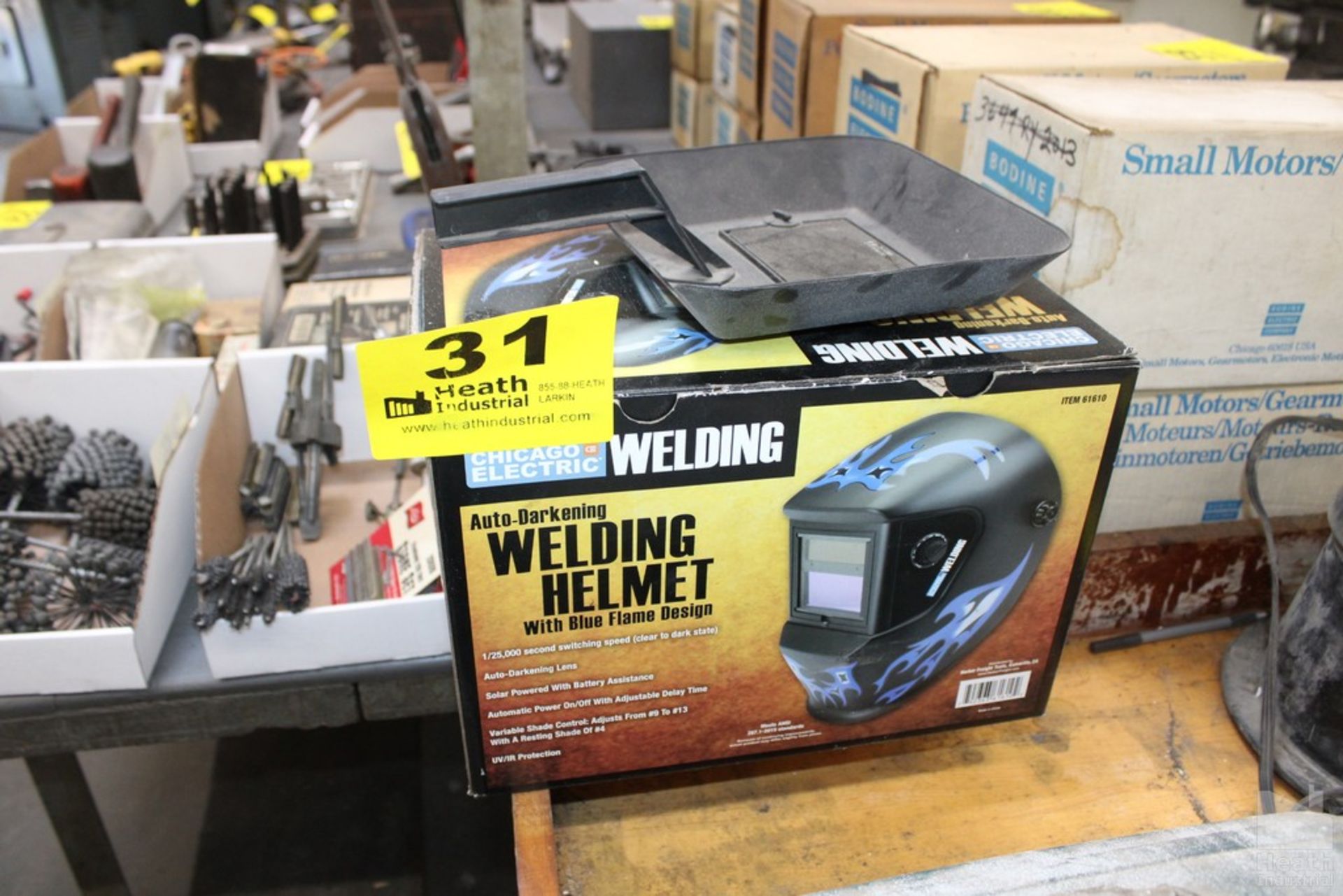 CHICAGO ELECTRIC WELDING HELMET AND EYE SHIELD