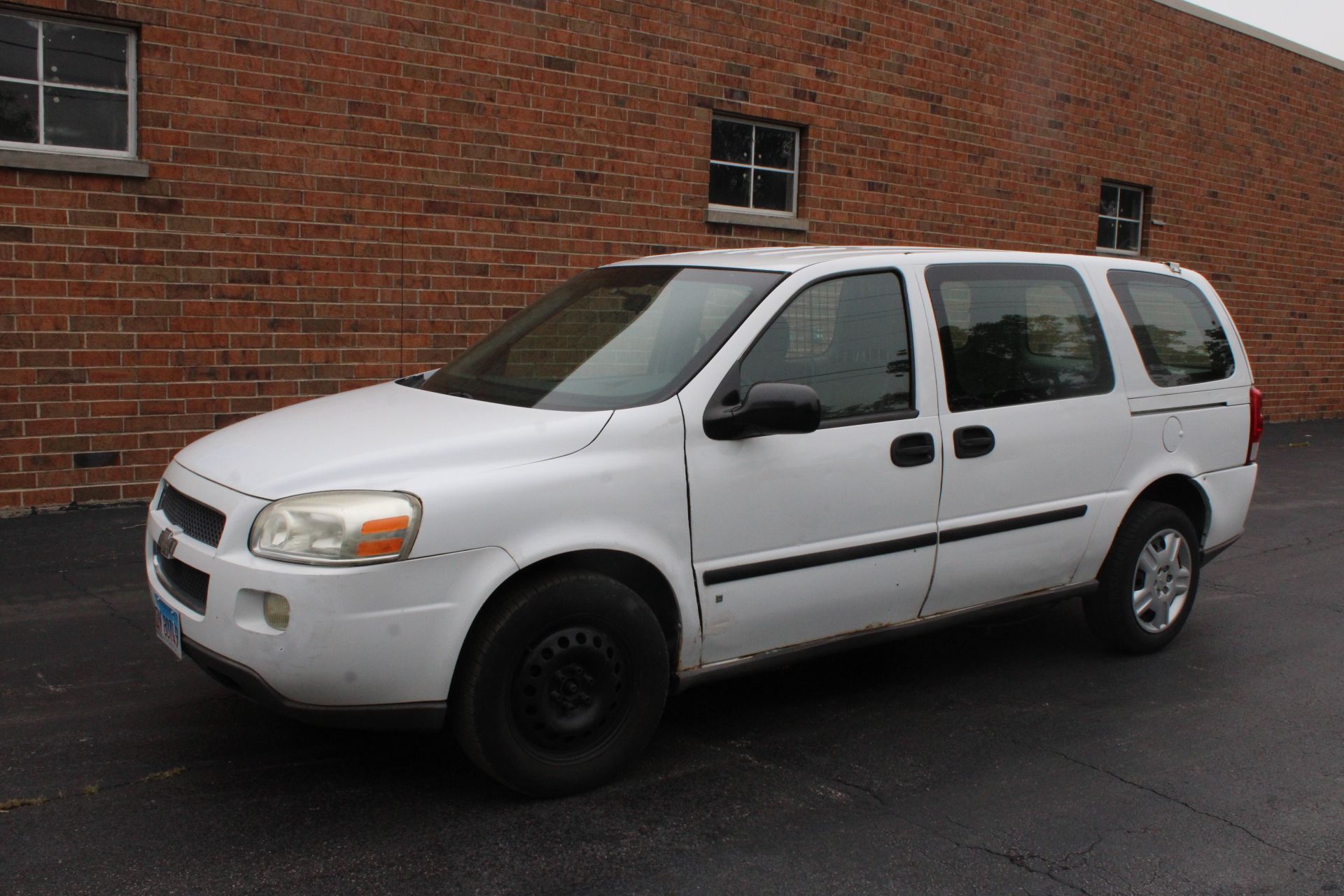 2008 CHEVROLET UPLANDER CARGO VAN, 3.9L V6, VIN 1GBDV13W68D117129, 43,157 MILES ON ODOMETER