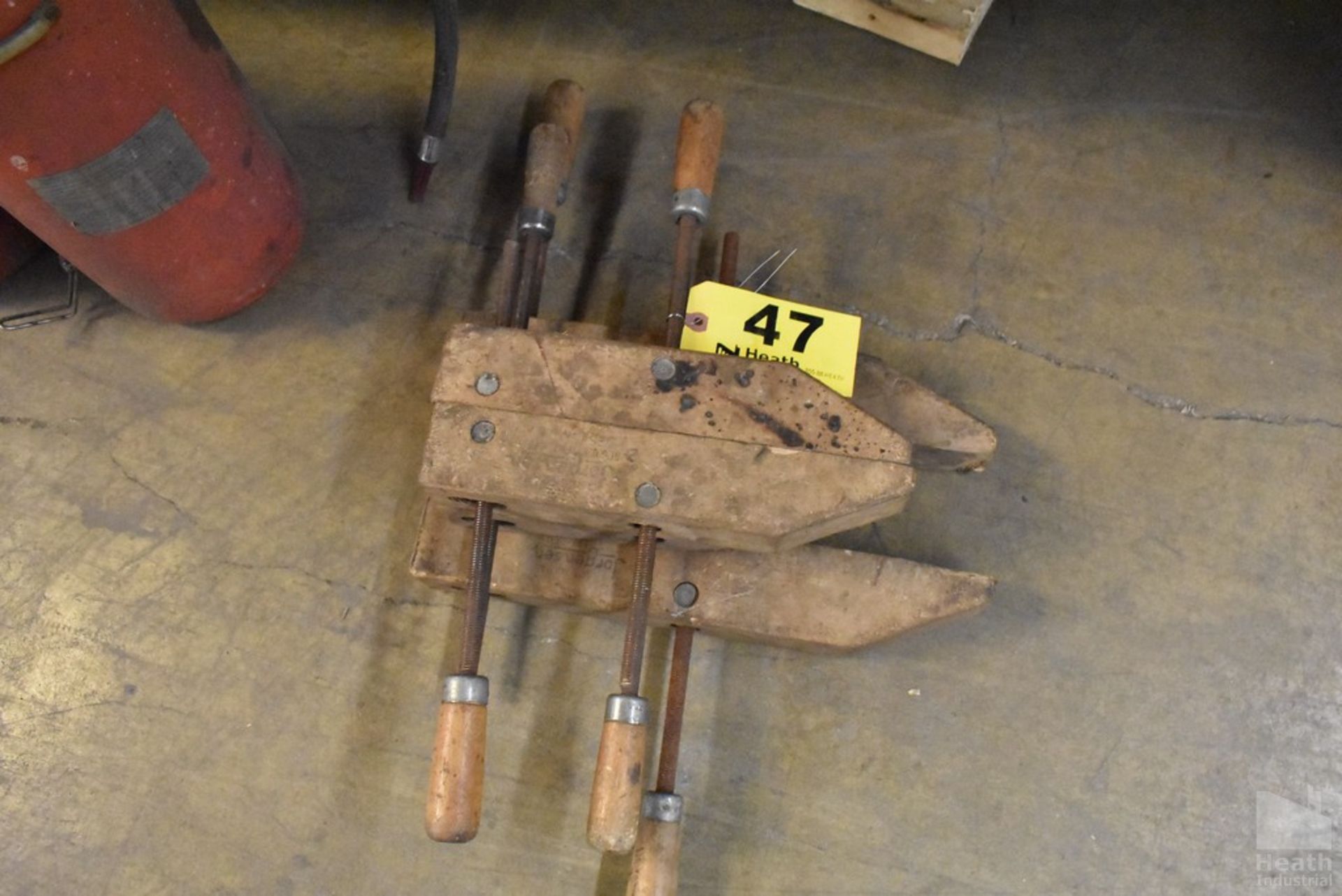 (3) ASSORTED JORGENSEN WOOD CLAMPS