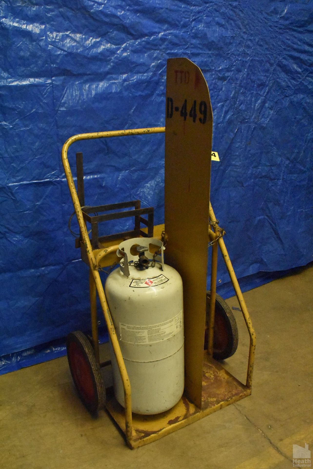 PORTABLE TWO TANK CART - Image 2 of 2