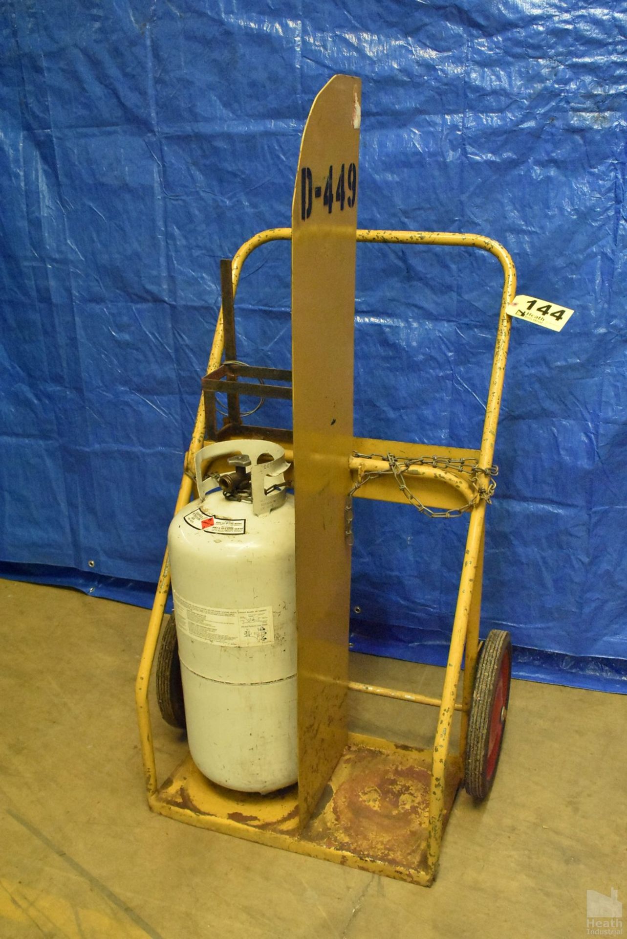 PORTABLE TWO TANK CART