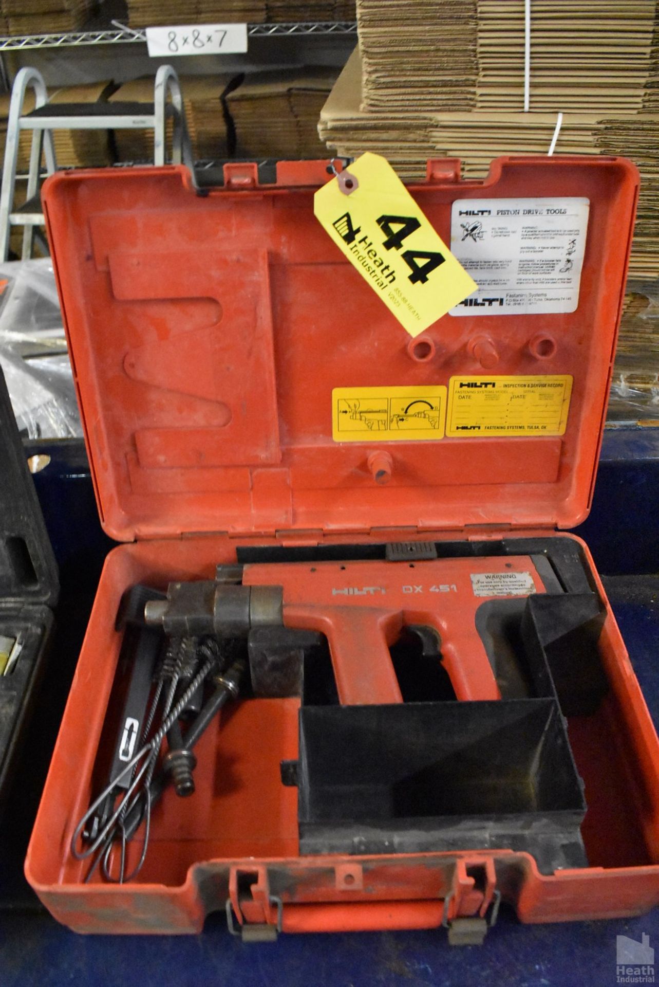 HILTI DX451 POWDER ACTUATED NAILER