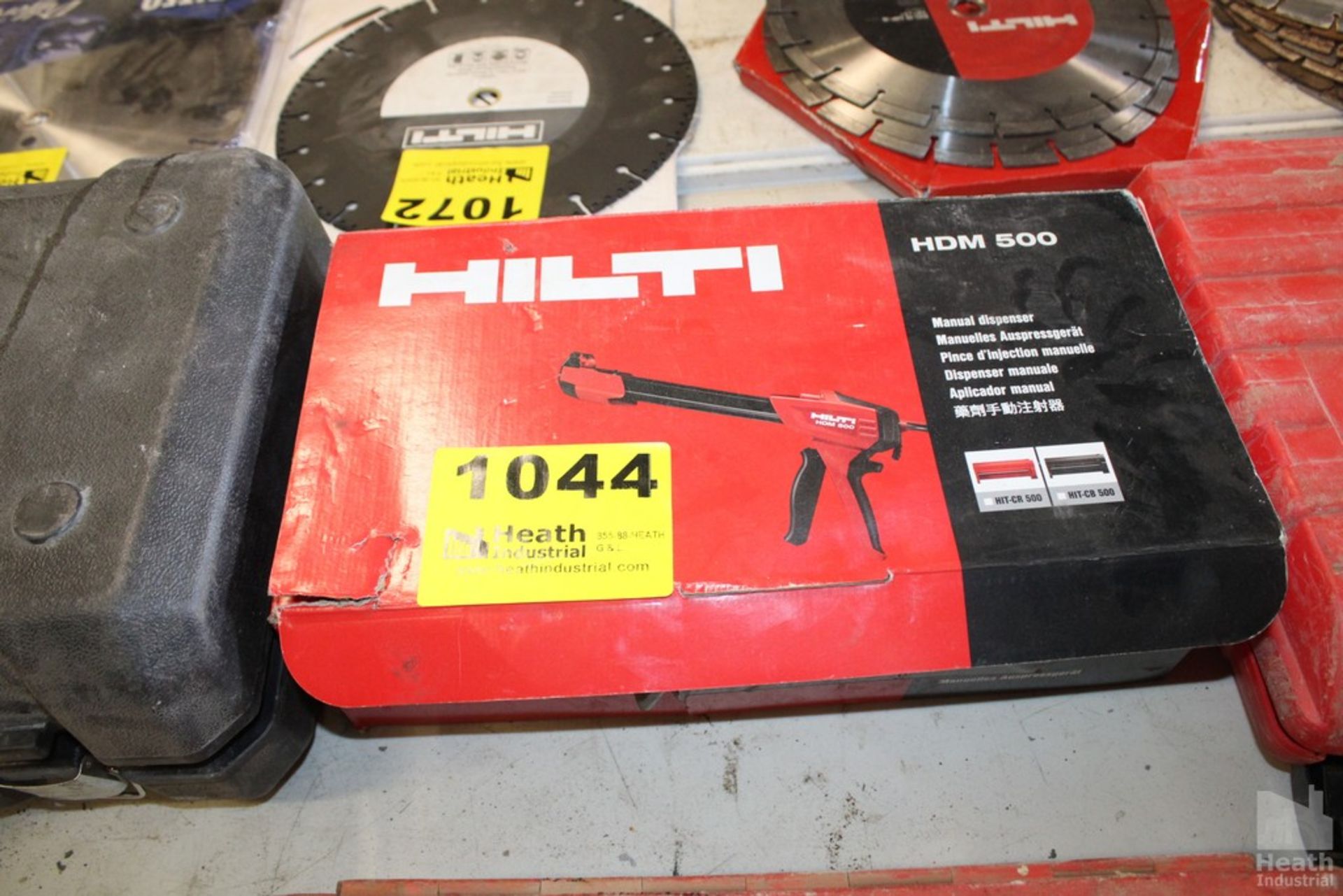 HILTI MODEL HDM500 DUAL CARTRIDGE APPLICATOR GUN