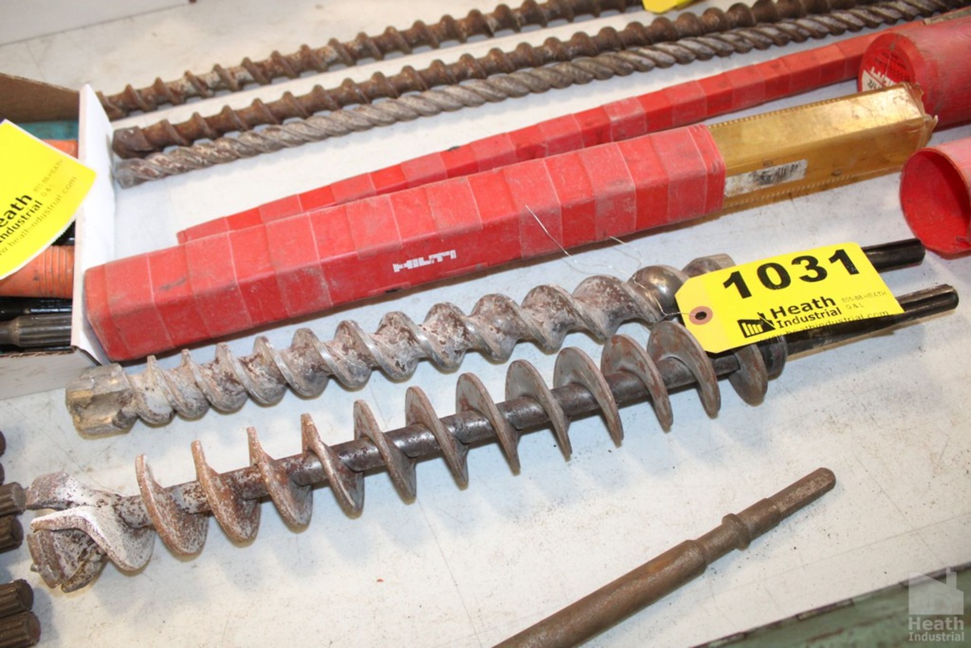 (2) LARGE SDS CONCRETE DRILL BITS