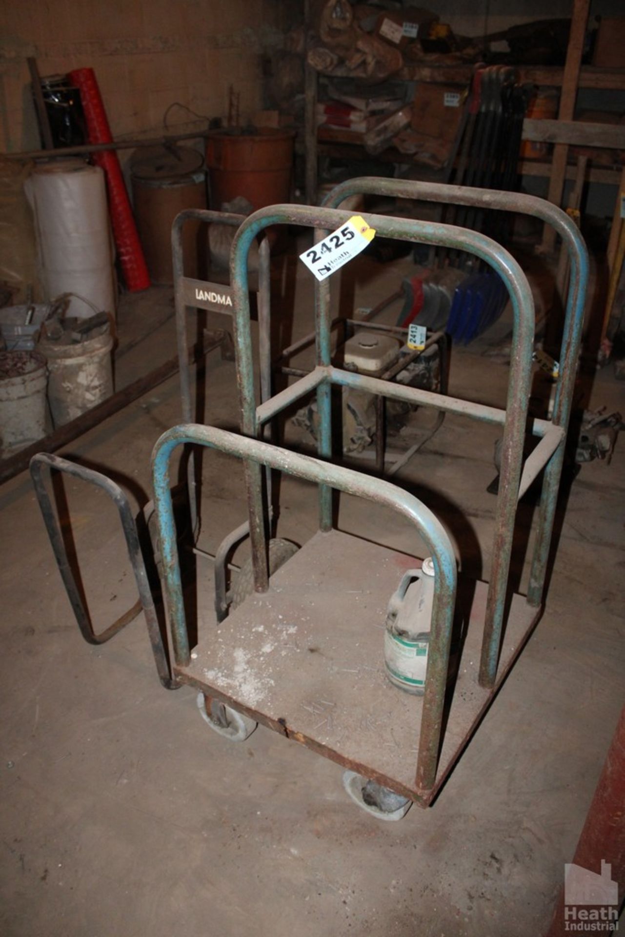 (2) PORTABLE MATERIAL CARTS