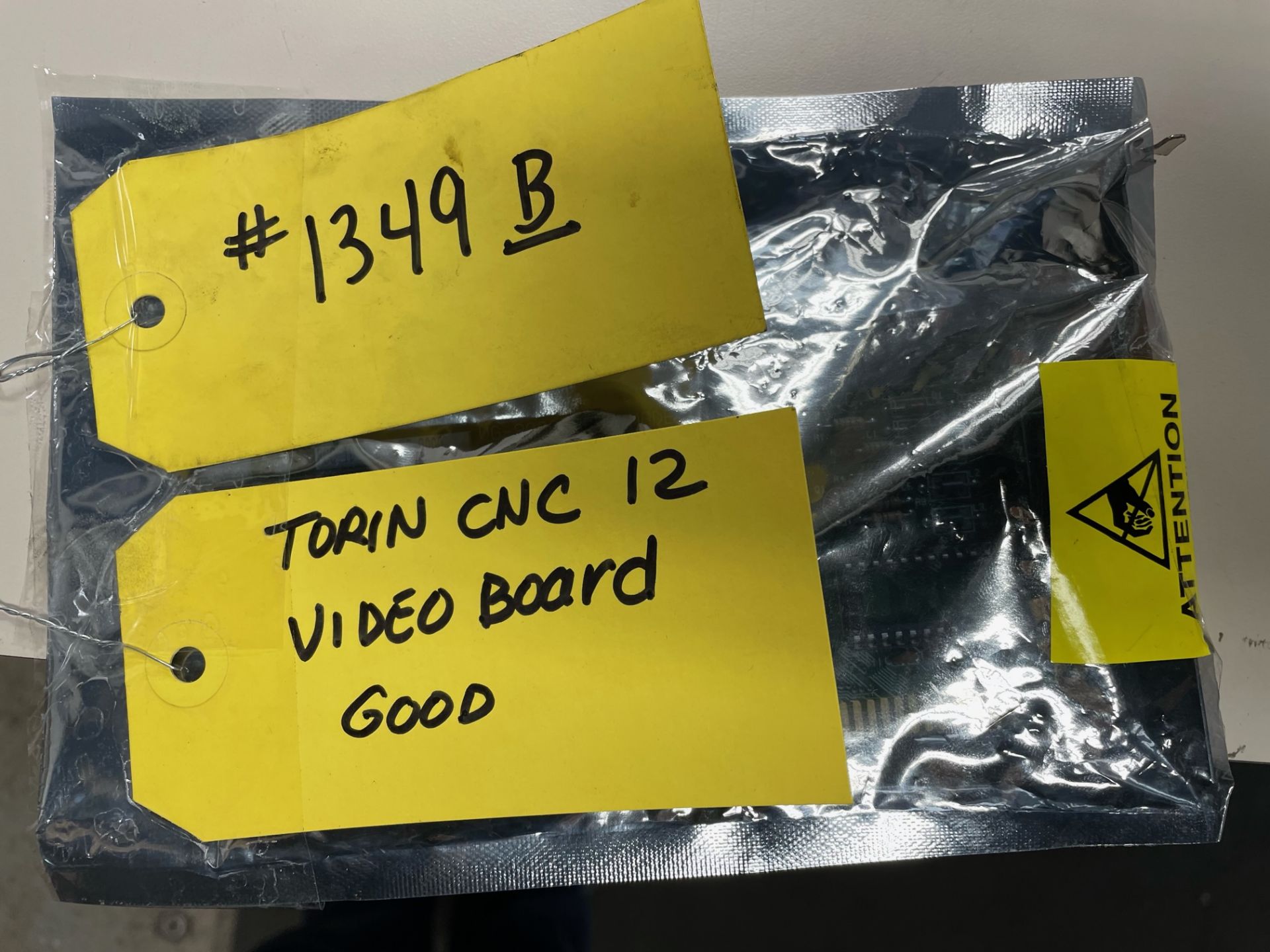 TORIN CNC 12 VIDEO BOARD (GOOD) - Image 2 of 2