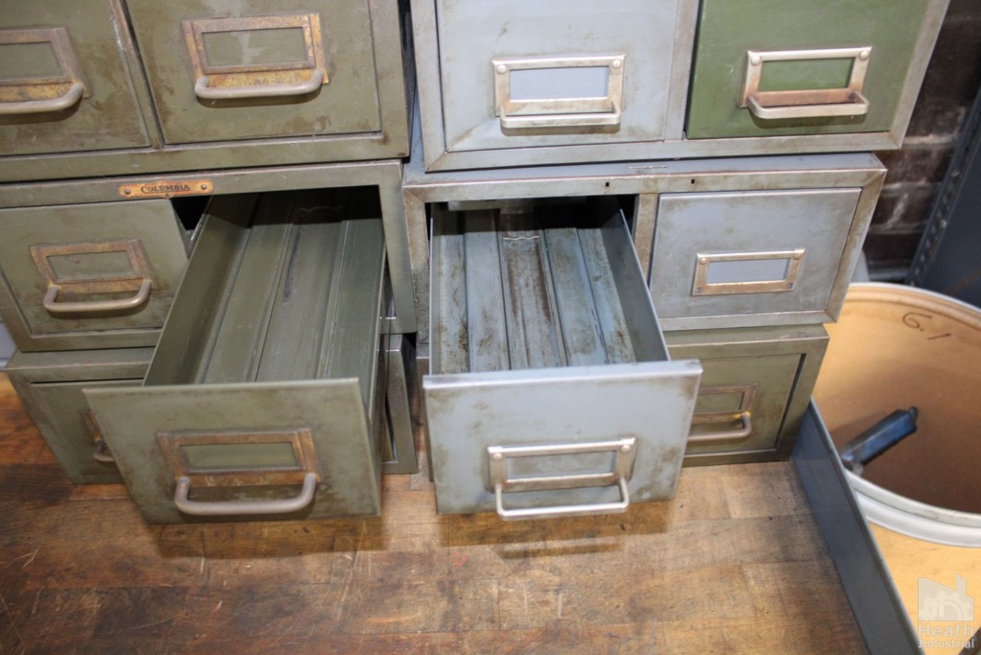 (9) ASSORTED SMALL PARTS CABINETS - Image 2 of 2