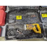 DEWALT ELECTRIC RECIPROCATING SAW WITH CASE