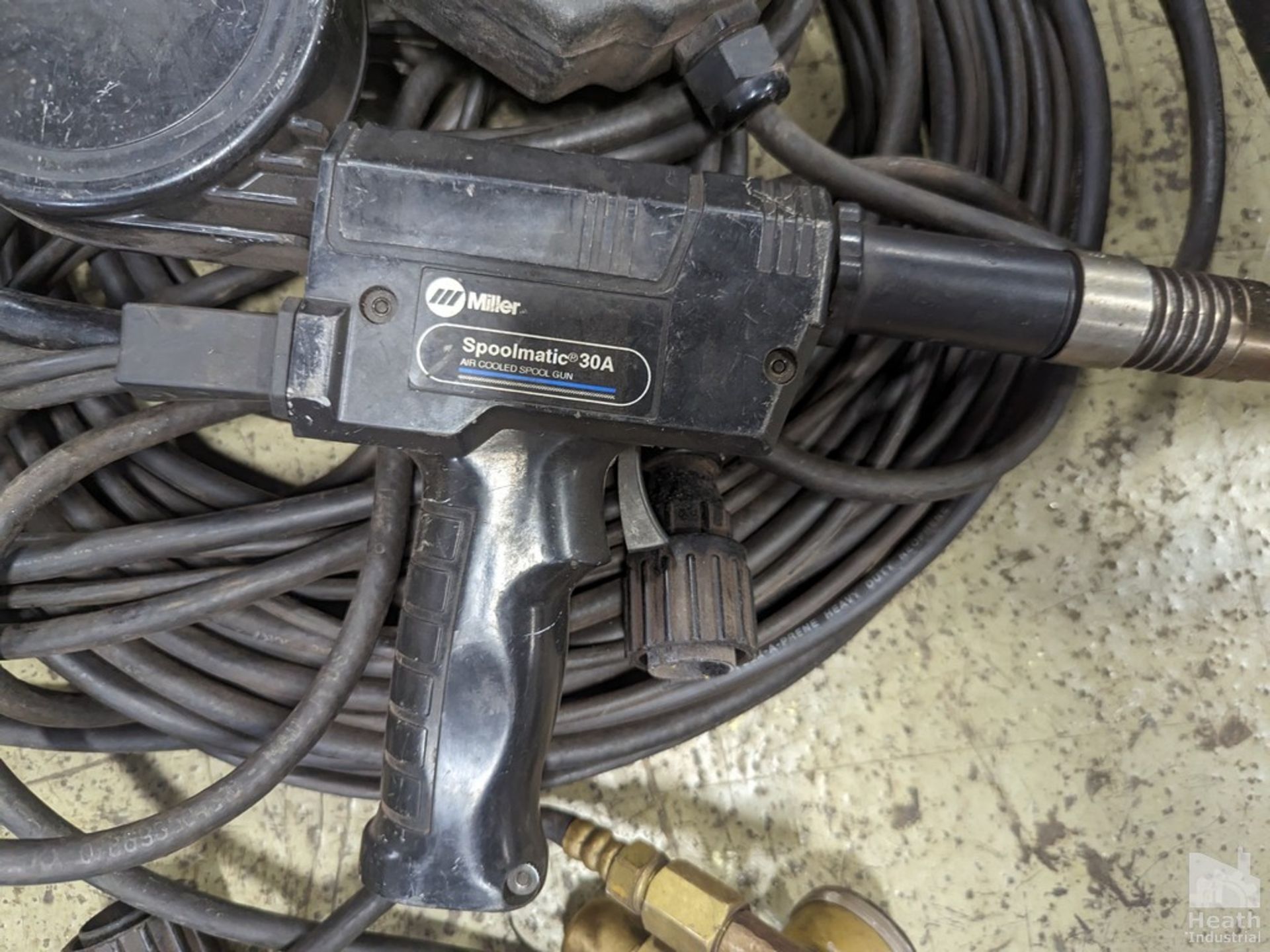 MILLER SPOOLMATIC 30A SPOOL GUN & CABLE - Image 2 of 2