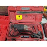 MILWAUKEE ELECTRIC RECIPROCATING SAW WITH CASE