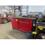 WATERLOO TOOL STORAGE BENCH WITH DRAWERS, 60" X 24" X 37"