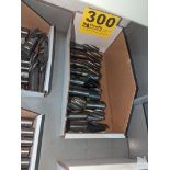 ASSORTED SINGLE END END MILLS IN BOX