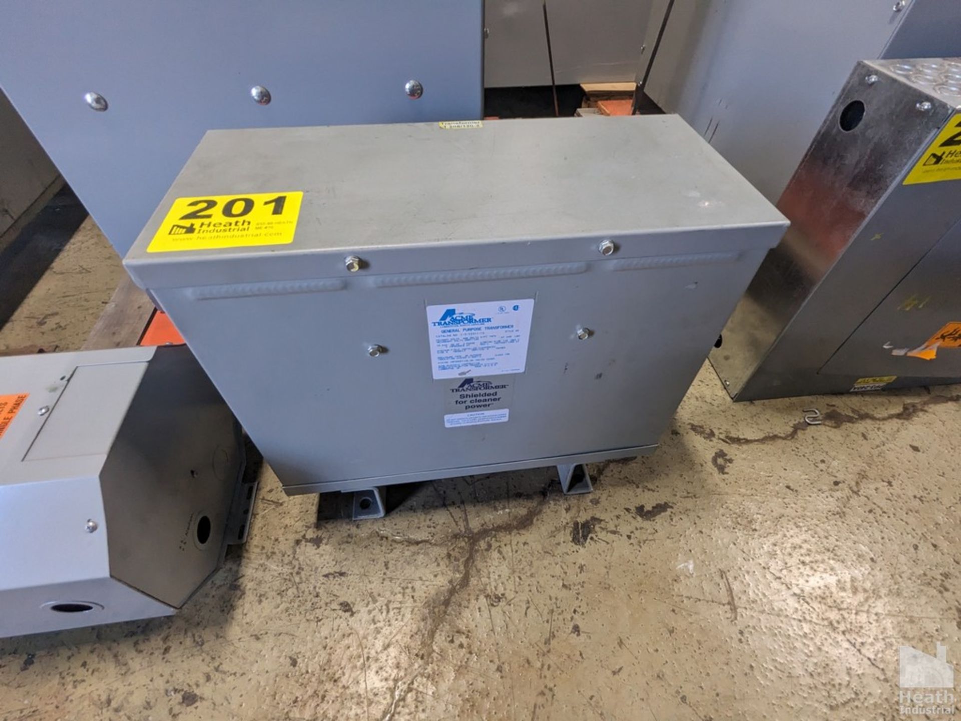 ACME T-3-53311-1S 3 PHASE 15 KVA PRIMARY 480 SECONDARY 208Y/120 TRANSFORMER