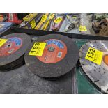 (17) 12" ABRASIVE CUT-OFF BLADES