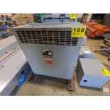 FEDERAL PACIFIC MODEL 36 75 KVA 3 PH HIGH VOLT 480 SECONDARY 240/180 TRANSFORMER