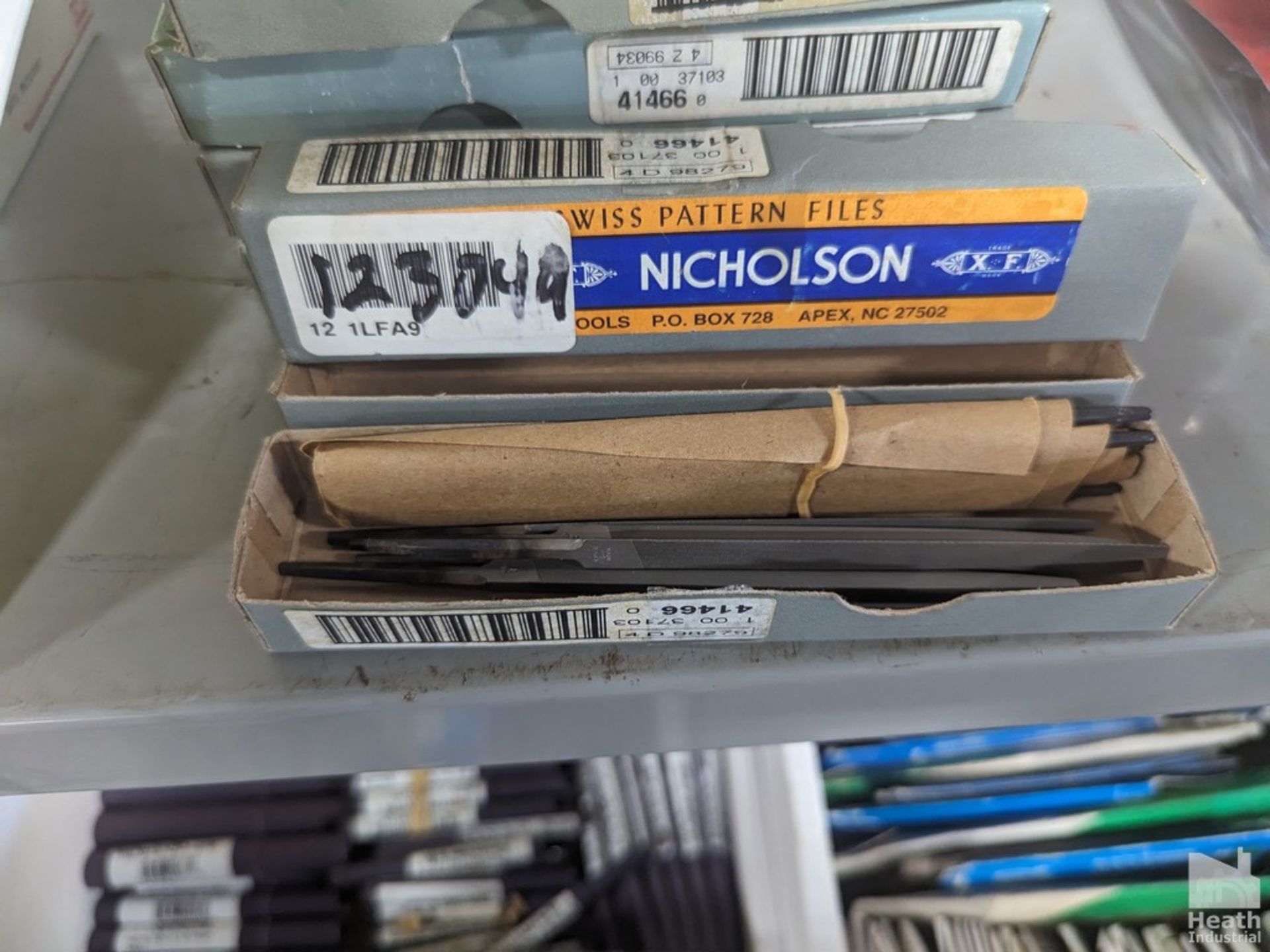 (2) BOXES OF NICHOLSON 41466 SWISS PATTERN FILES (TWELVE PER BOX, TWENTY-FOUR TOTAL)