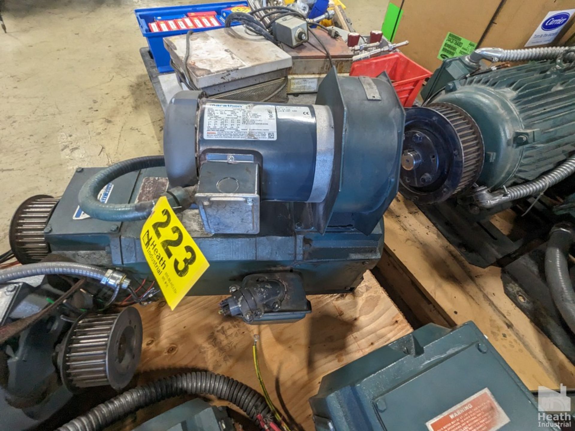 RELIANCE MODEL LC2113ATZ DIRECT CURRENT MOTOR, 40HP, 500 VOLTS, 2500 RPM