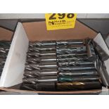 ASSORTED SINGLE END END MILLS IN BOX
