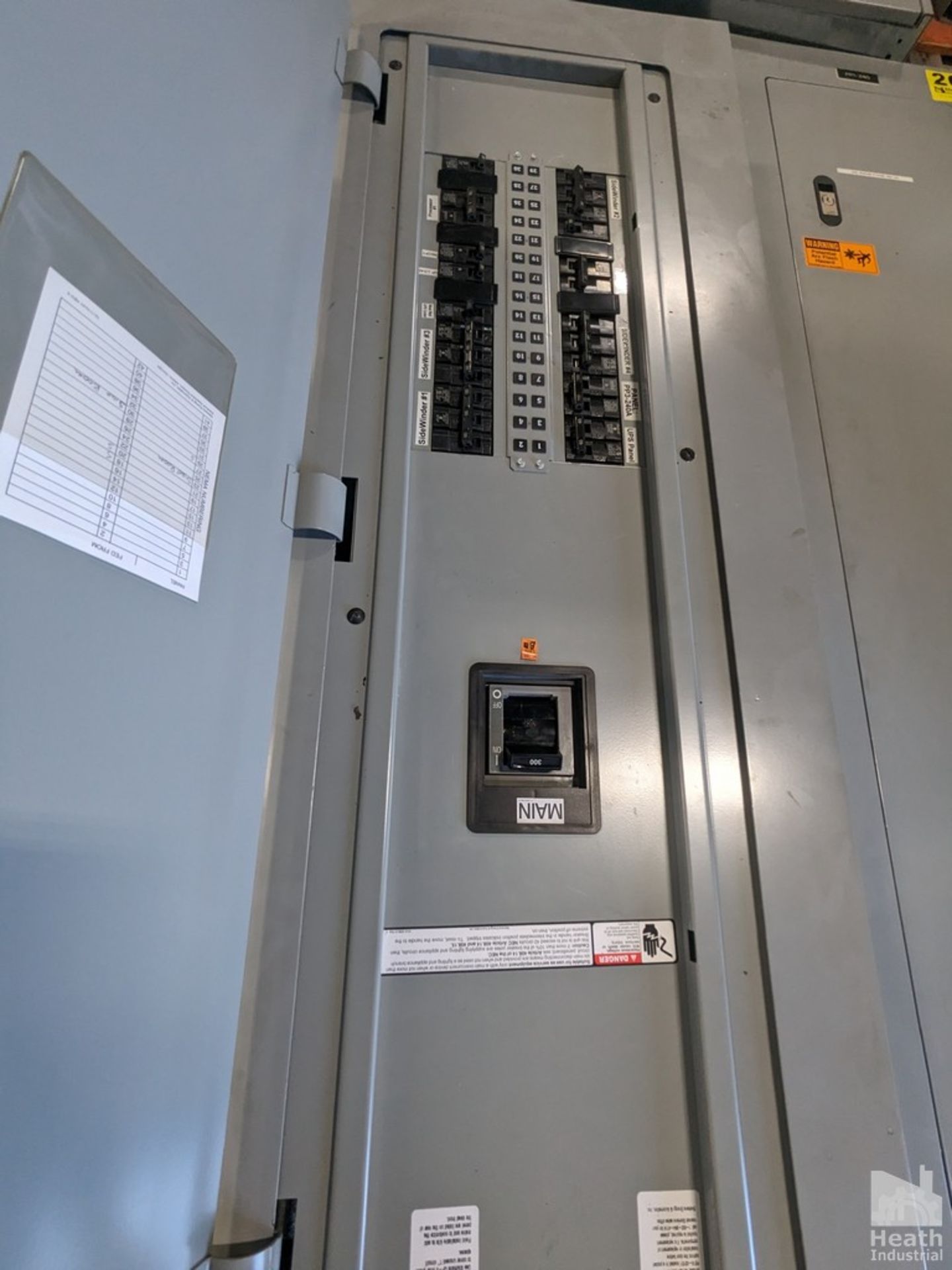 SIEMENS P2B30JX3000FTS 240/120 3 PHASE 4W ELECTRIC PANEL - Image 3 of 3