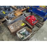 HOSE CLAMPS, MUFFLER CLAMPS, BEARING SEALS, MISC ON CRATE