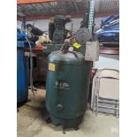 ROL-AIR 5 HP VERTICAL TANK MOUNTED AIR COMPRESSOR, 200 PSI WITH MARATHON MODEL 2VK213TTDR70266