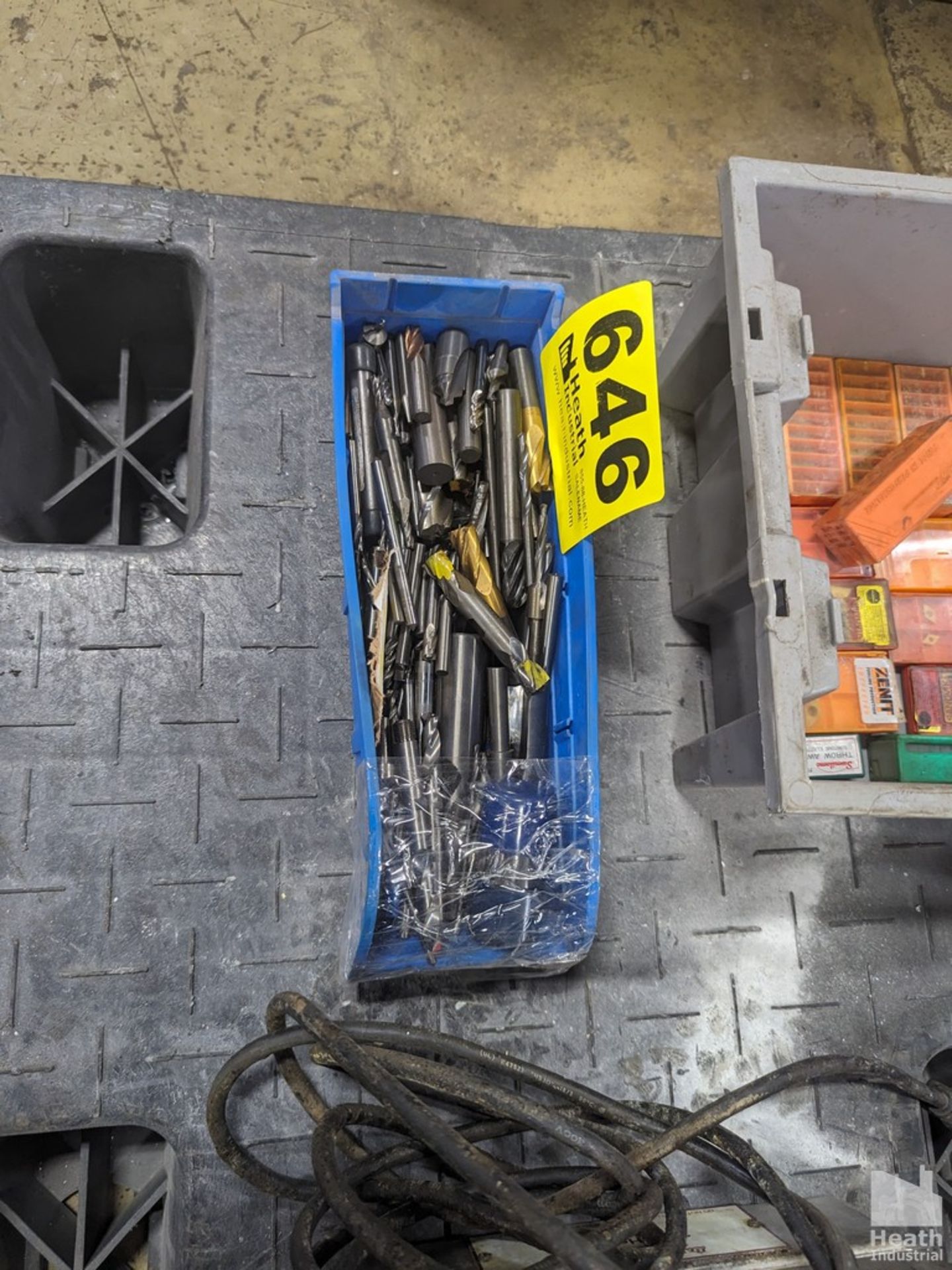 ASSORTED CARBIDE TOOLING IN BIN