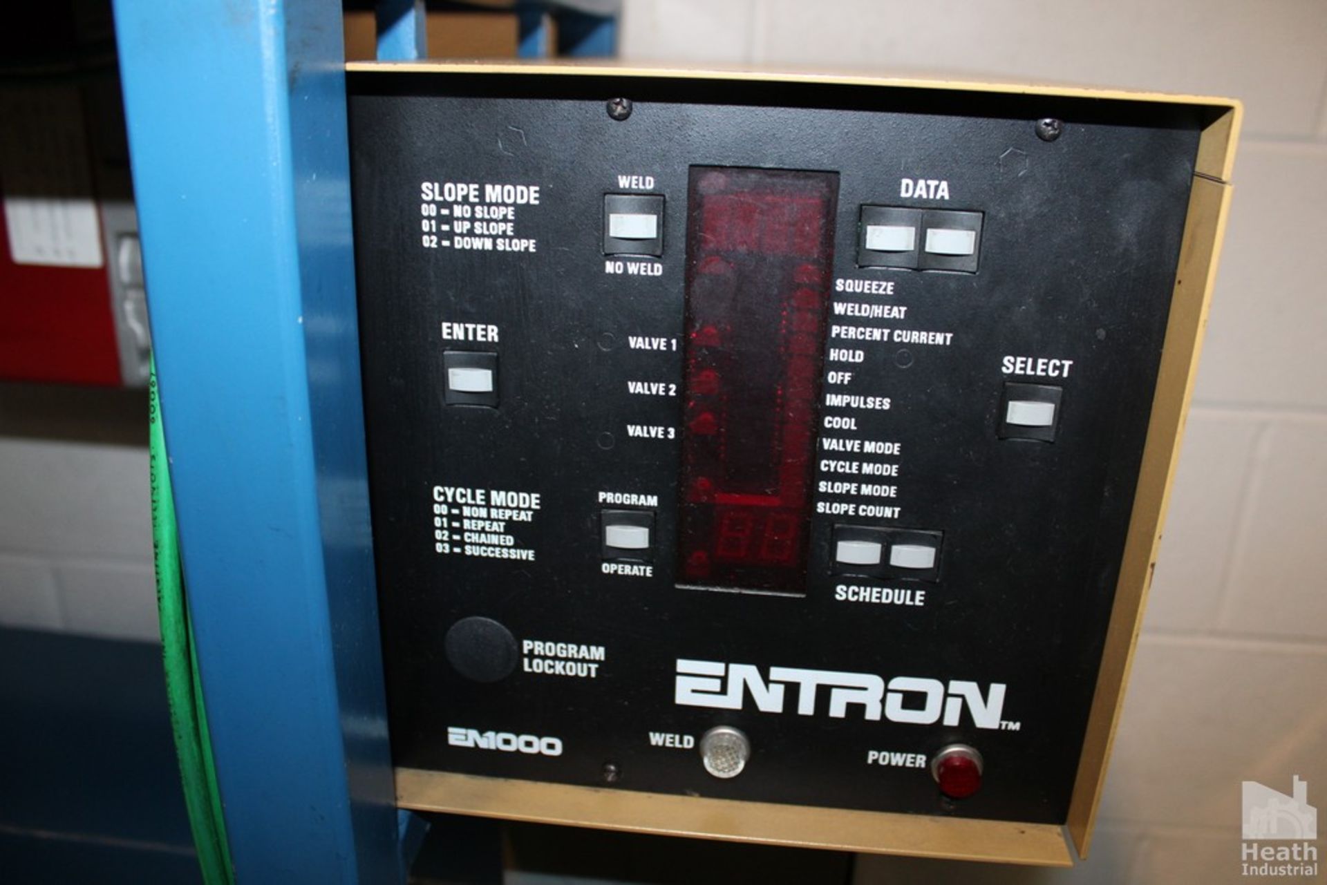 ROMAN 15 KVA BENCH MOUNTED WELDER WITH ENTRON MODEL EN1000 POWER SUPPLY & CONTROLS - Image 5 of 5